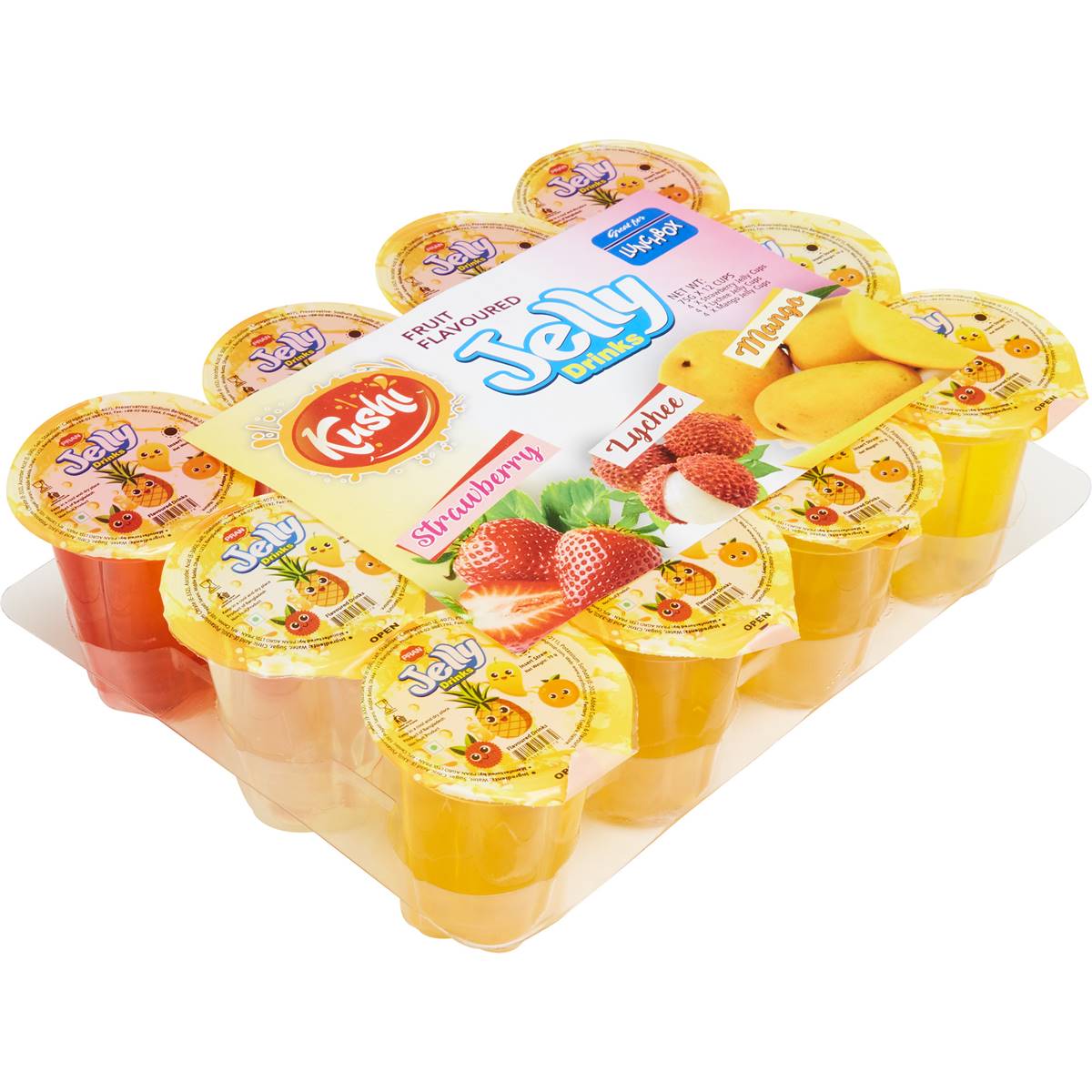Kushi Jelly Cups 12 pcs