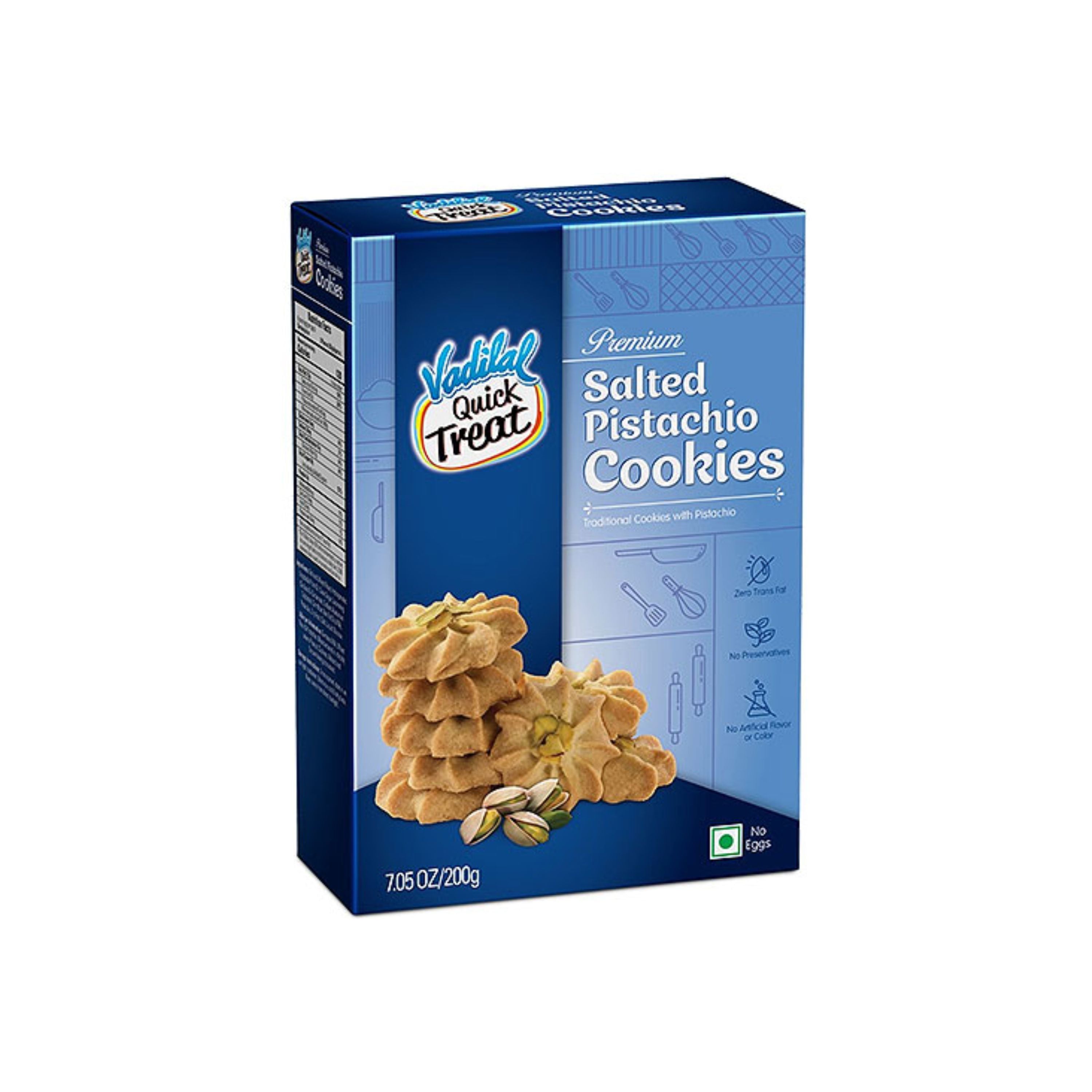 Vadilal Salted Pistachio Cookies 200 g