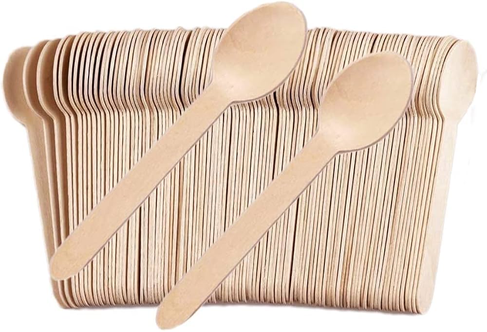 Viya Wooden Spoon 100 Pieces