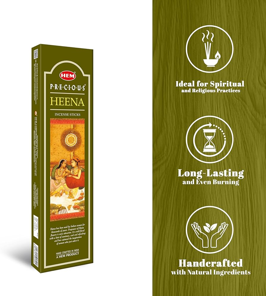Hem Heena Incense Sticks 100 g 1 Pk