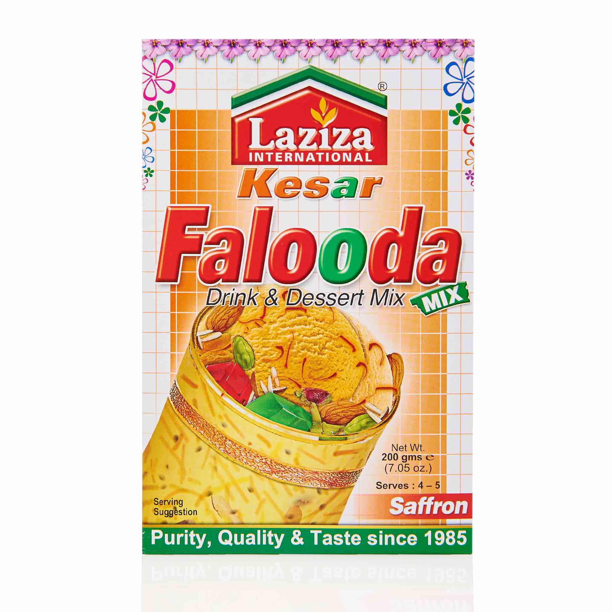 Laziza Kesar Falooda Mix (Saffron) 200 g