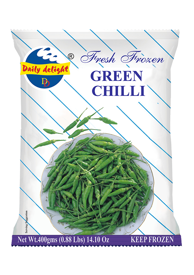 Daily Delight Green Chilli 400 g
