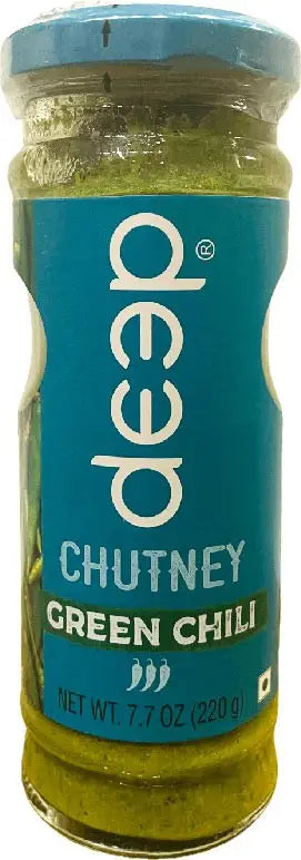 Deep Green Chilli Chutney 283 g