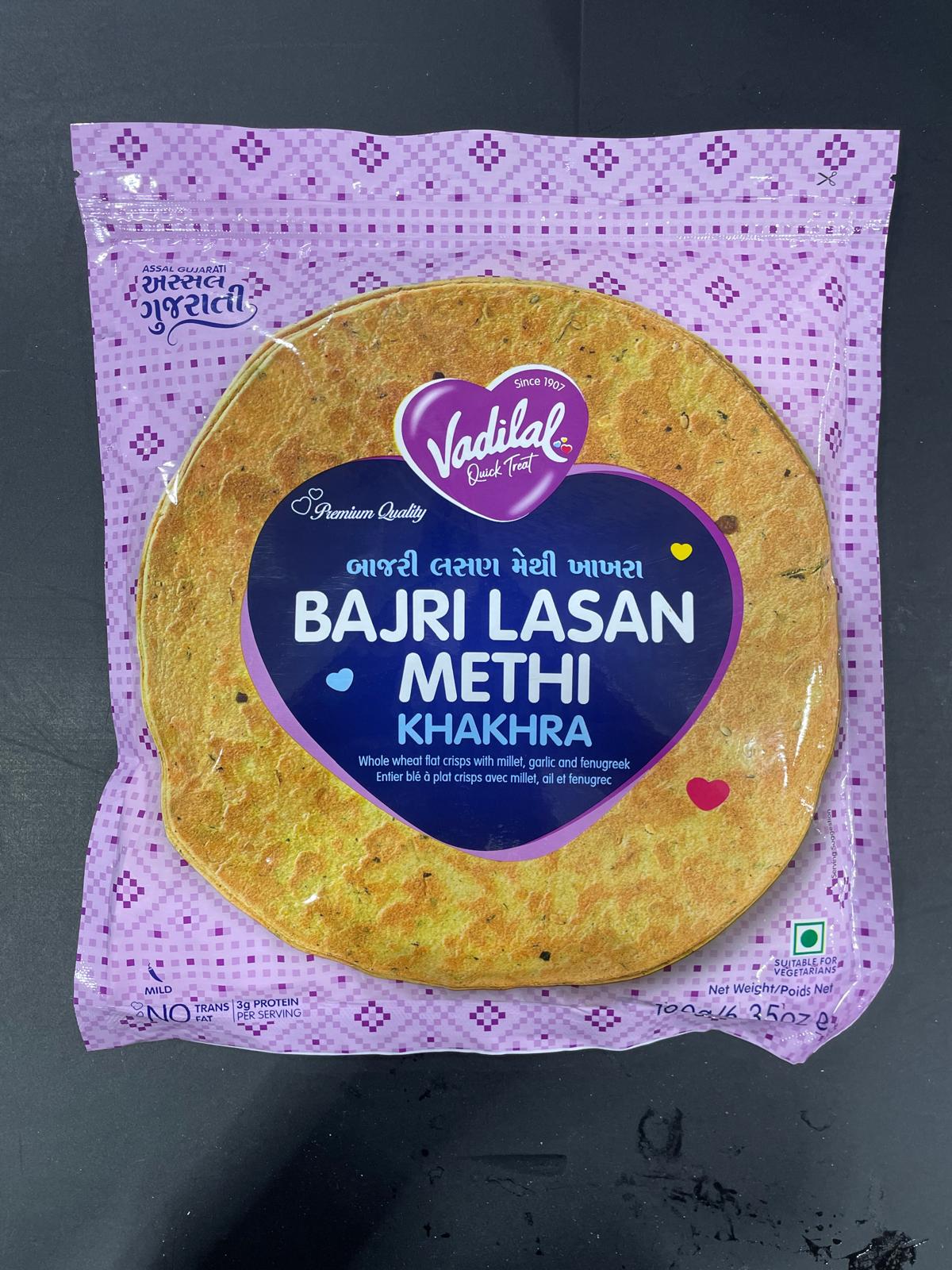 Vadilal Methi Khakhra 185 g