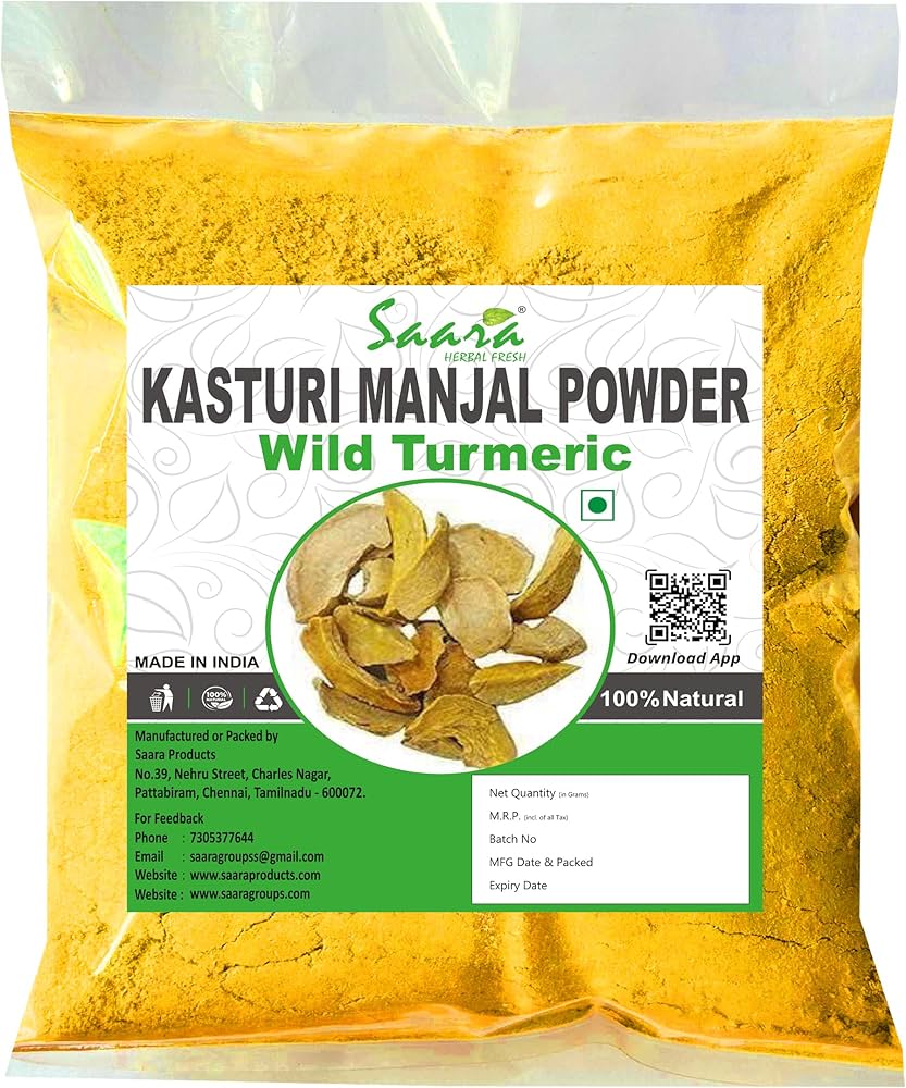 Aithra Kasturi Manjal Powder 100 g