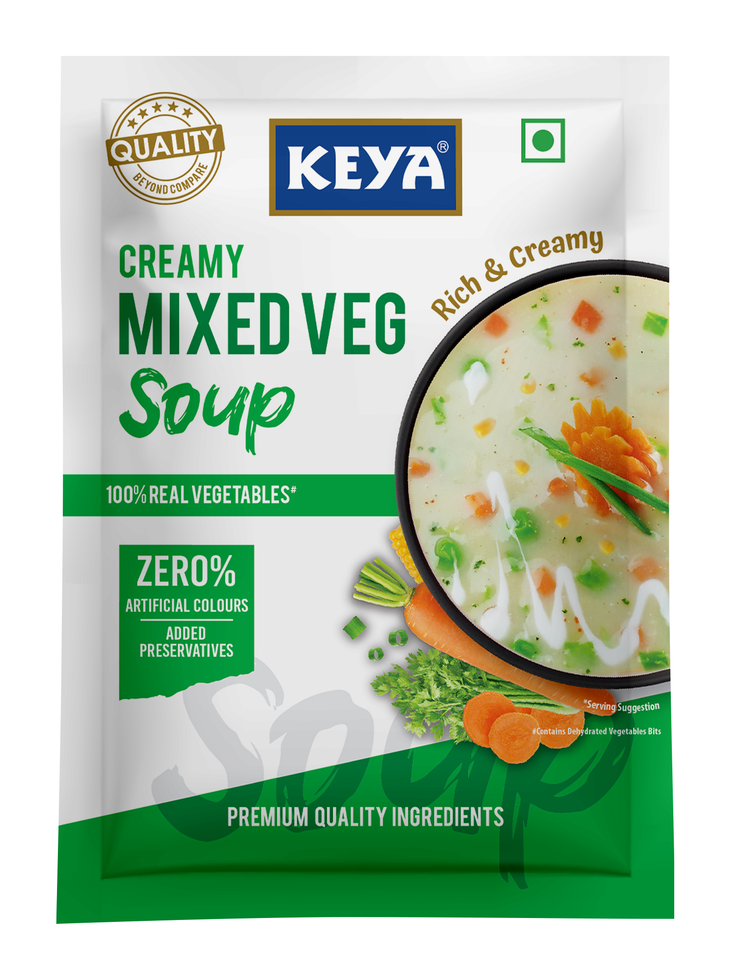 Keya Soup Creamy Mix Veg 44 g