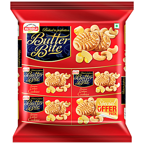 Priya Gold Cashew Cookies Family Pack 520 g