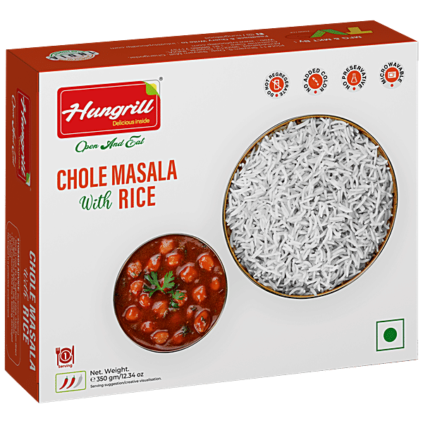 Hungrill Chole Masala Basmati Rice 300 g