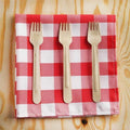 Wooden Fork 100 Pieces