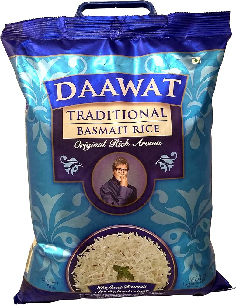 Daawat Traditional Basmati Rice 5 kg