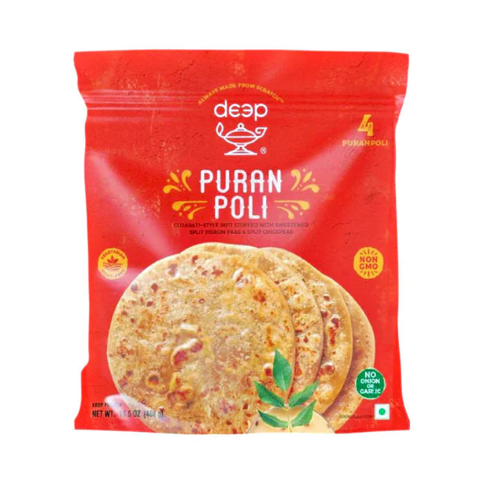 Deep Puran Poli 4 pcs