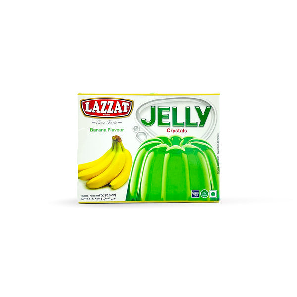 Lazzat Crystal Jelly Banana 75 g