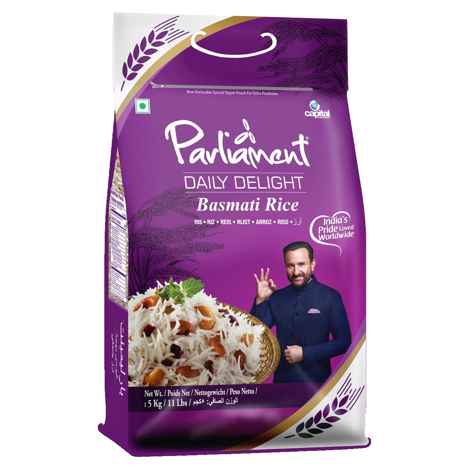 Parliament Platinum Rice 5 kg