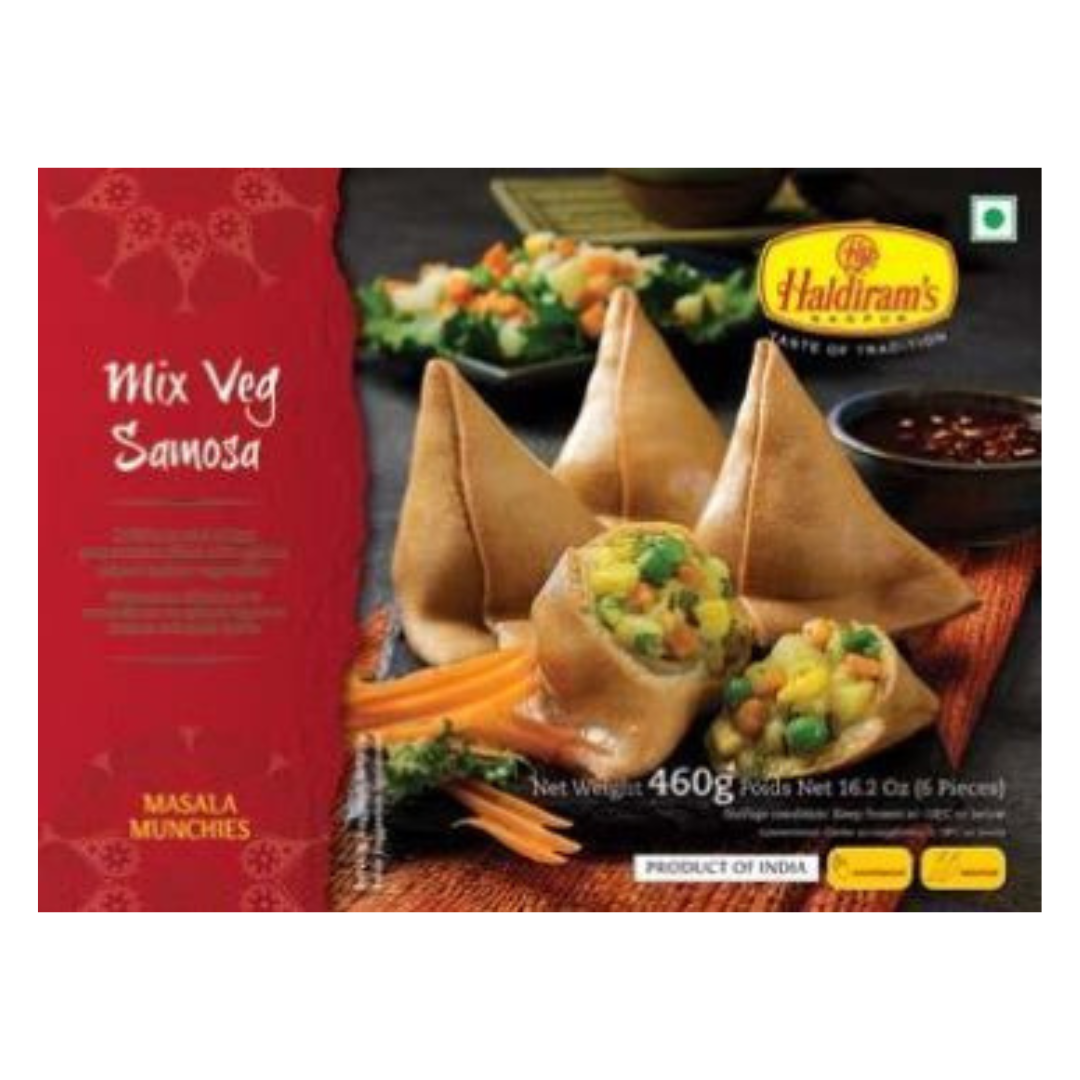 Haldiram Mix Veg Samosa Nagpur 460 g