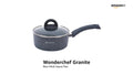 Wonderchef Granite Sauce Pan with Lid 1.8 L