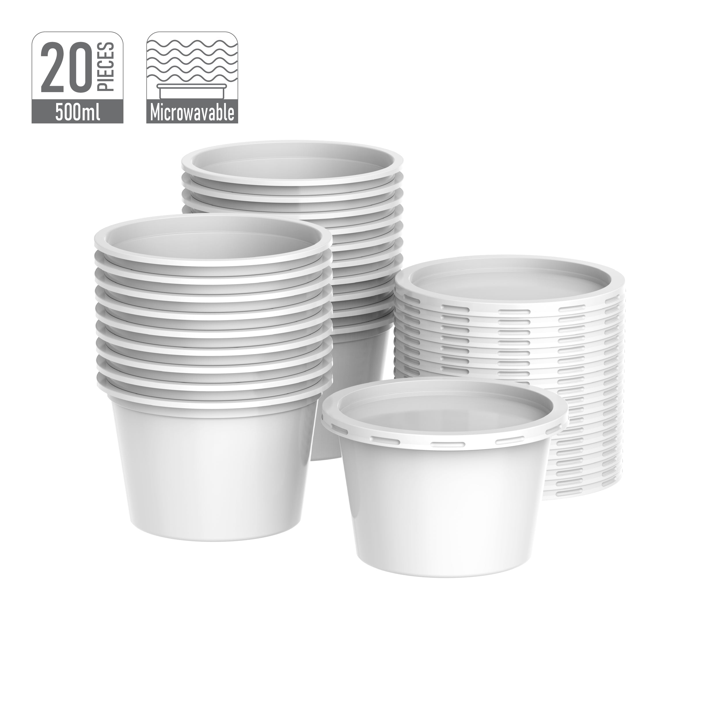 Container N Lids 500 ml