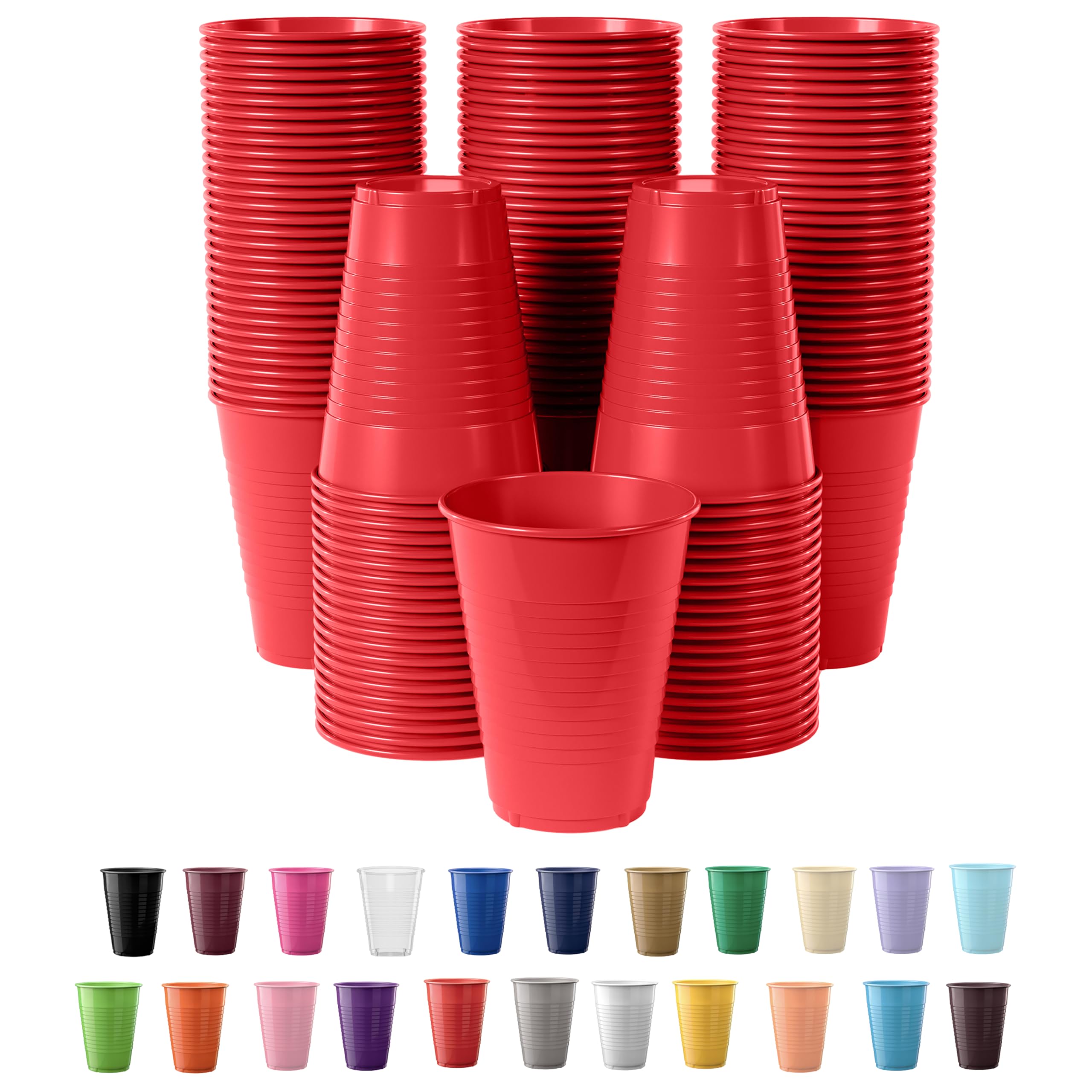 Flexi Red Cup 12 oz 50 Pieces