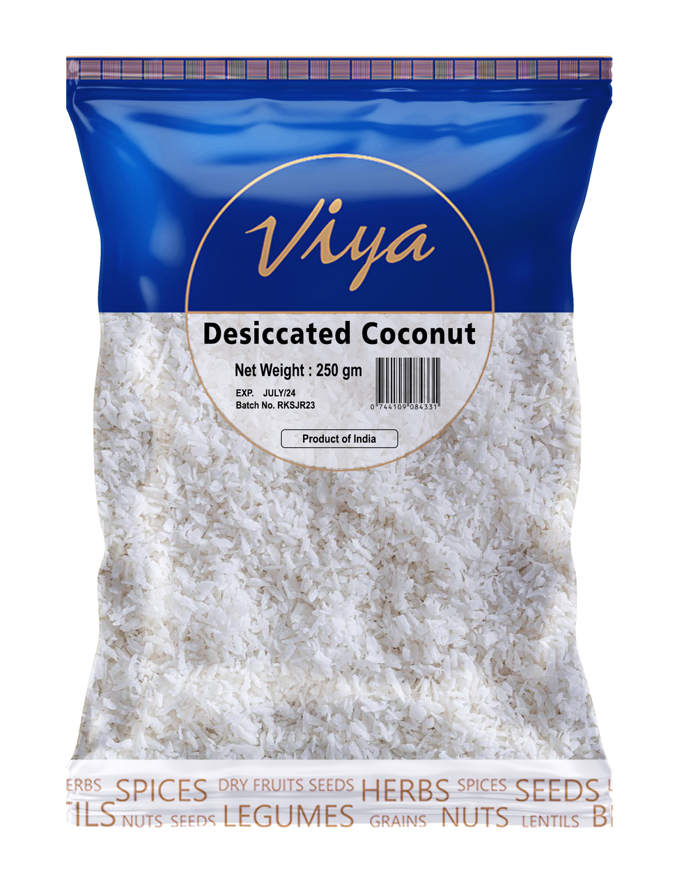 Viya Desiccated Coconut 250 g
