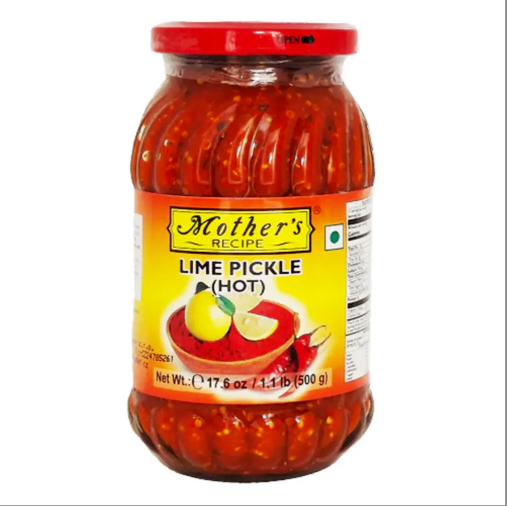 Mothers Lime Pickle Hot 500 g
