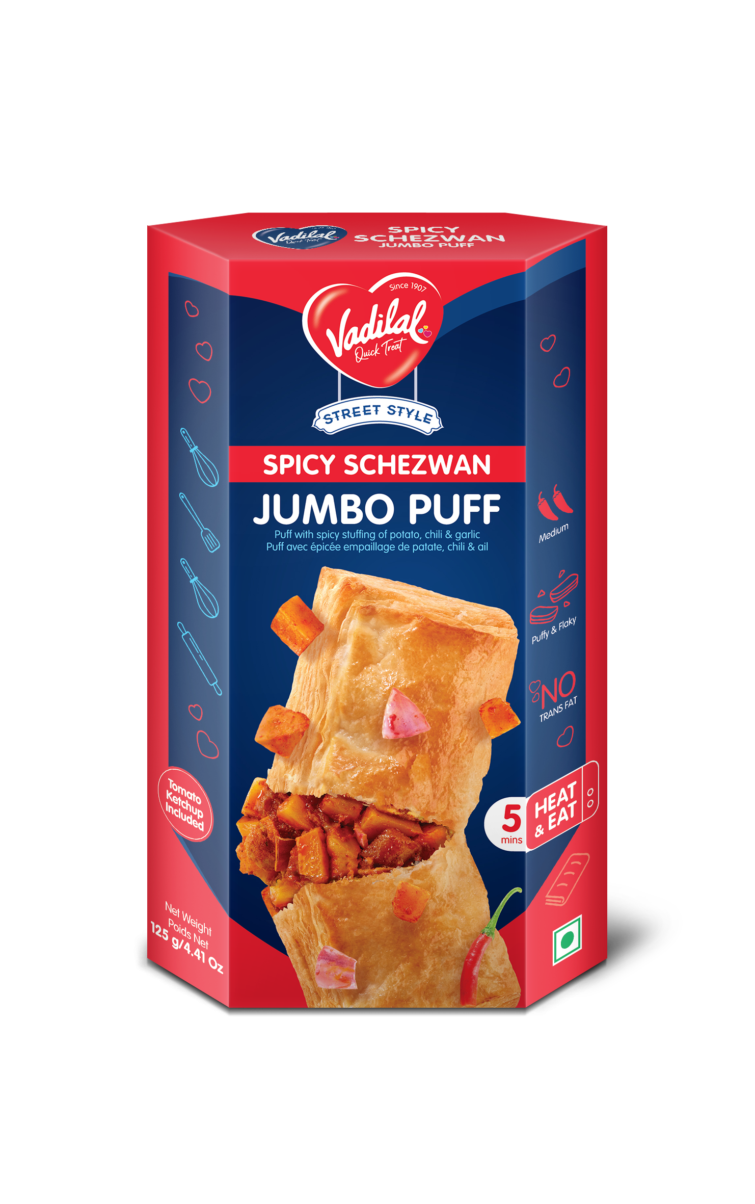 Vadilal Spicy Jumbo Puff