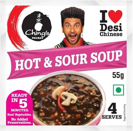 Ching's Hot & Sour Veg Soup 55 g