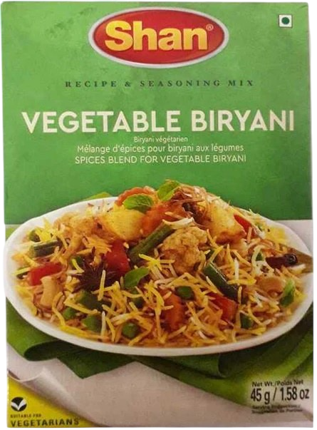 Shan Vegetable Biryani 45 g