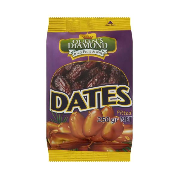 Queen's Diamond Pitted Dates 250 g