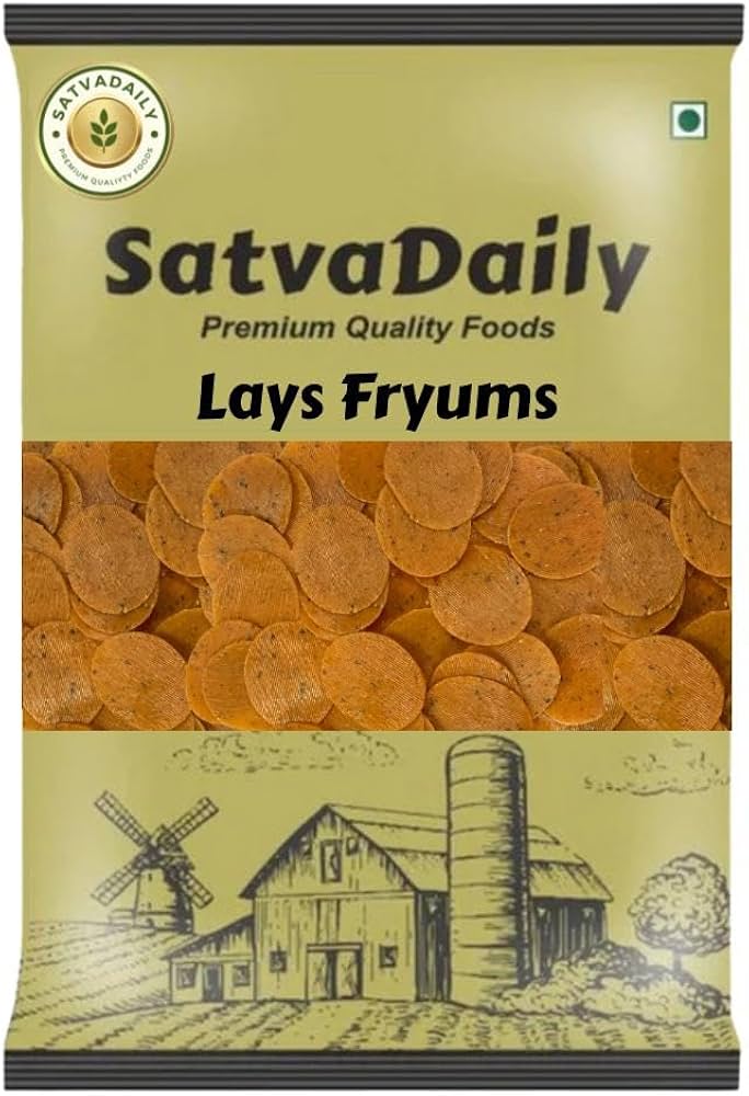 Satva Fryums Plain Pipe 200 g