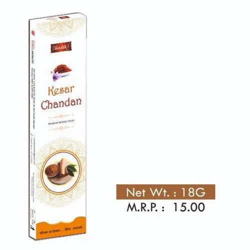 Vaidik Kesar Chandan Incense Stick 18 g