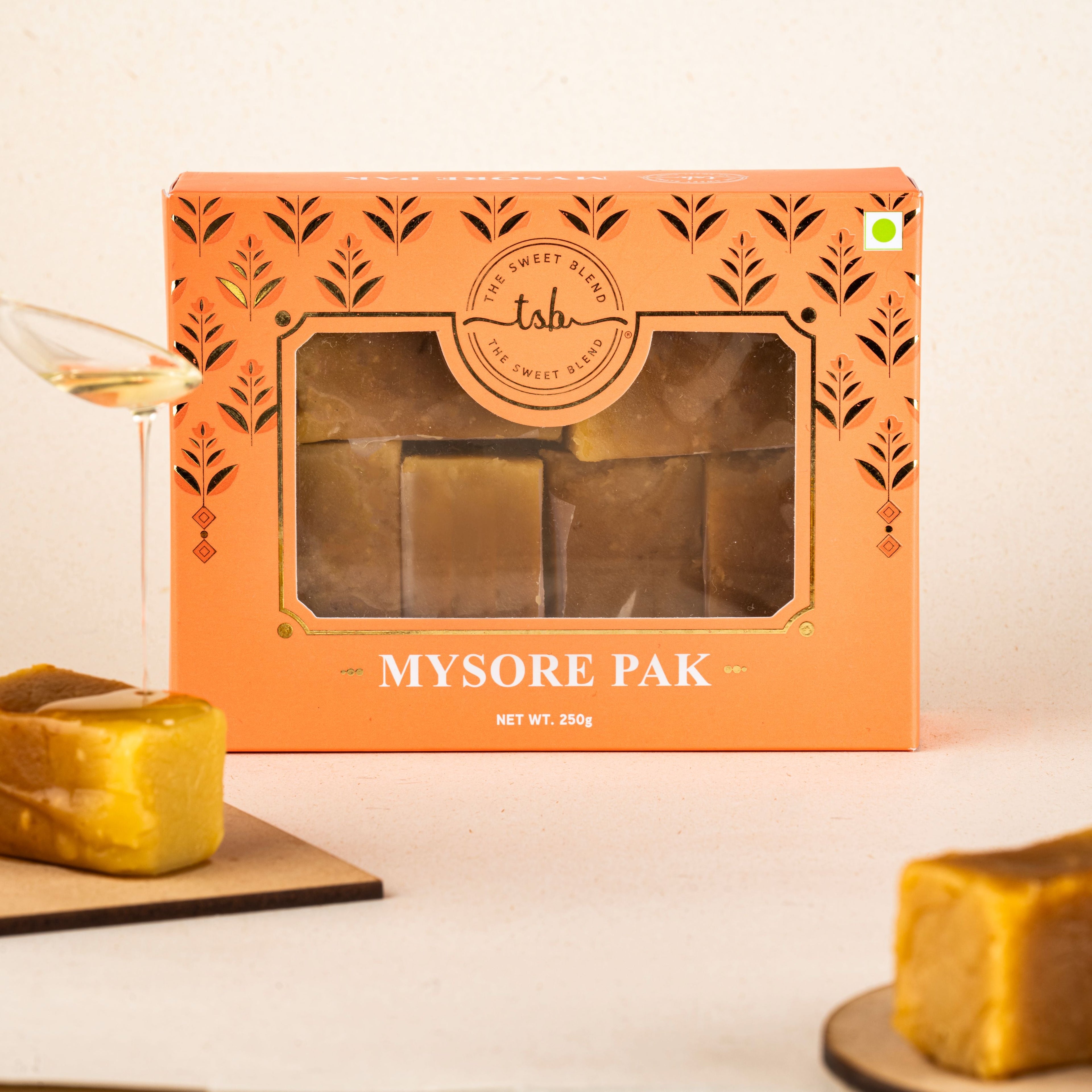 Vanakkam Fresh Almond Mysore Pak 250 g