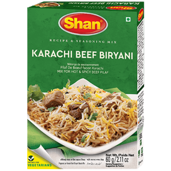 Shan Karachi Beef Biryani Masala 60 g