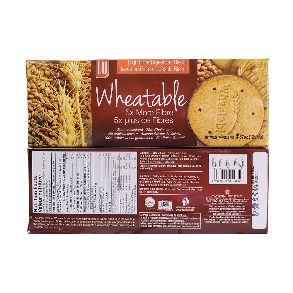 LU Wheatable High Fibre 129 g