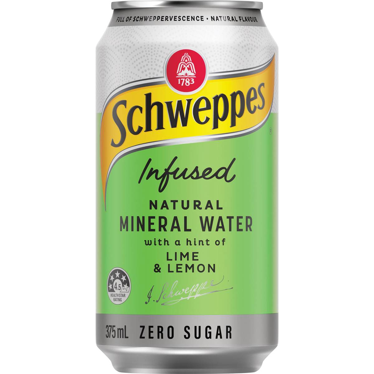 Schweppes Lemonade Zero Sugar 375 ml