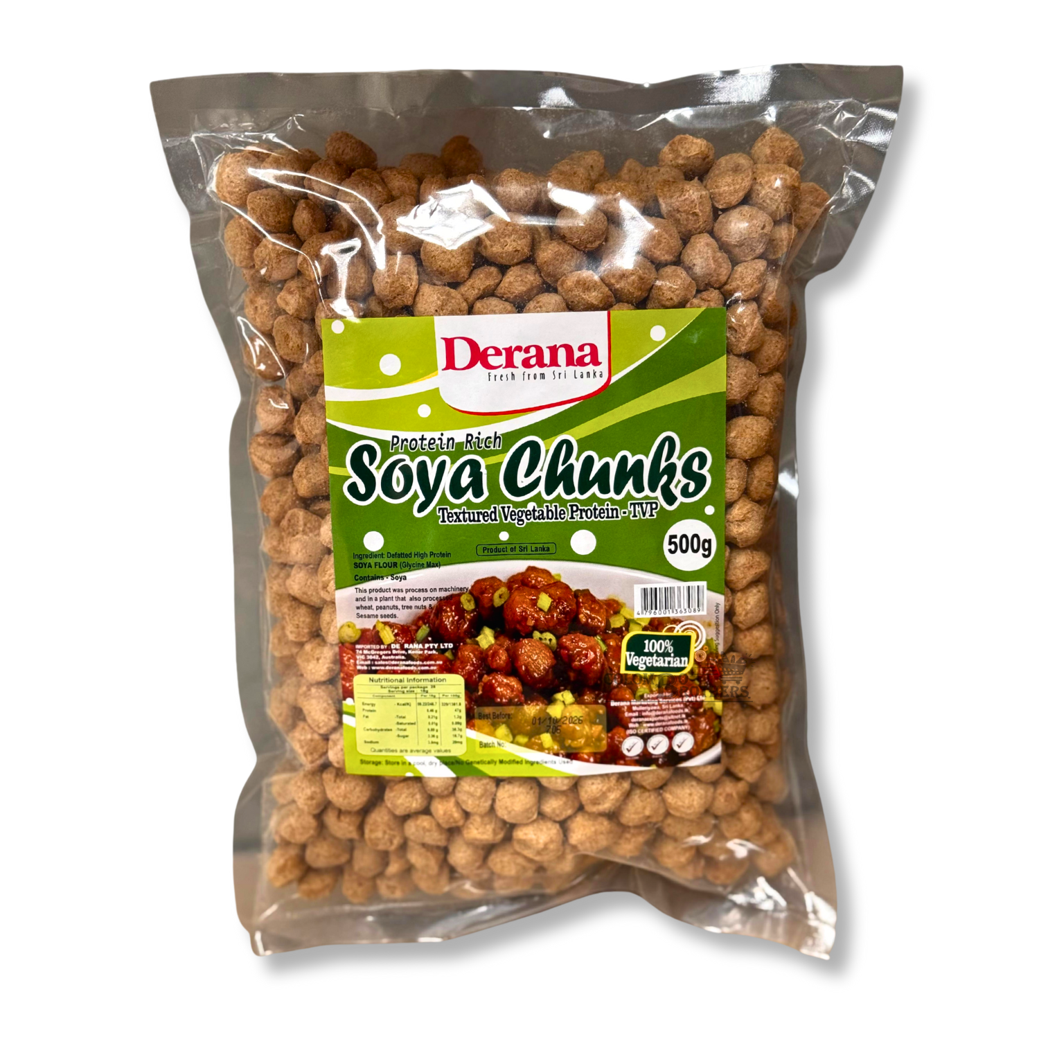 Derana Tikiri Soya Chunks 250 g