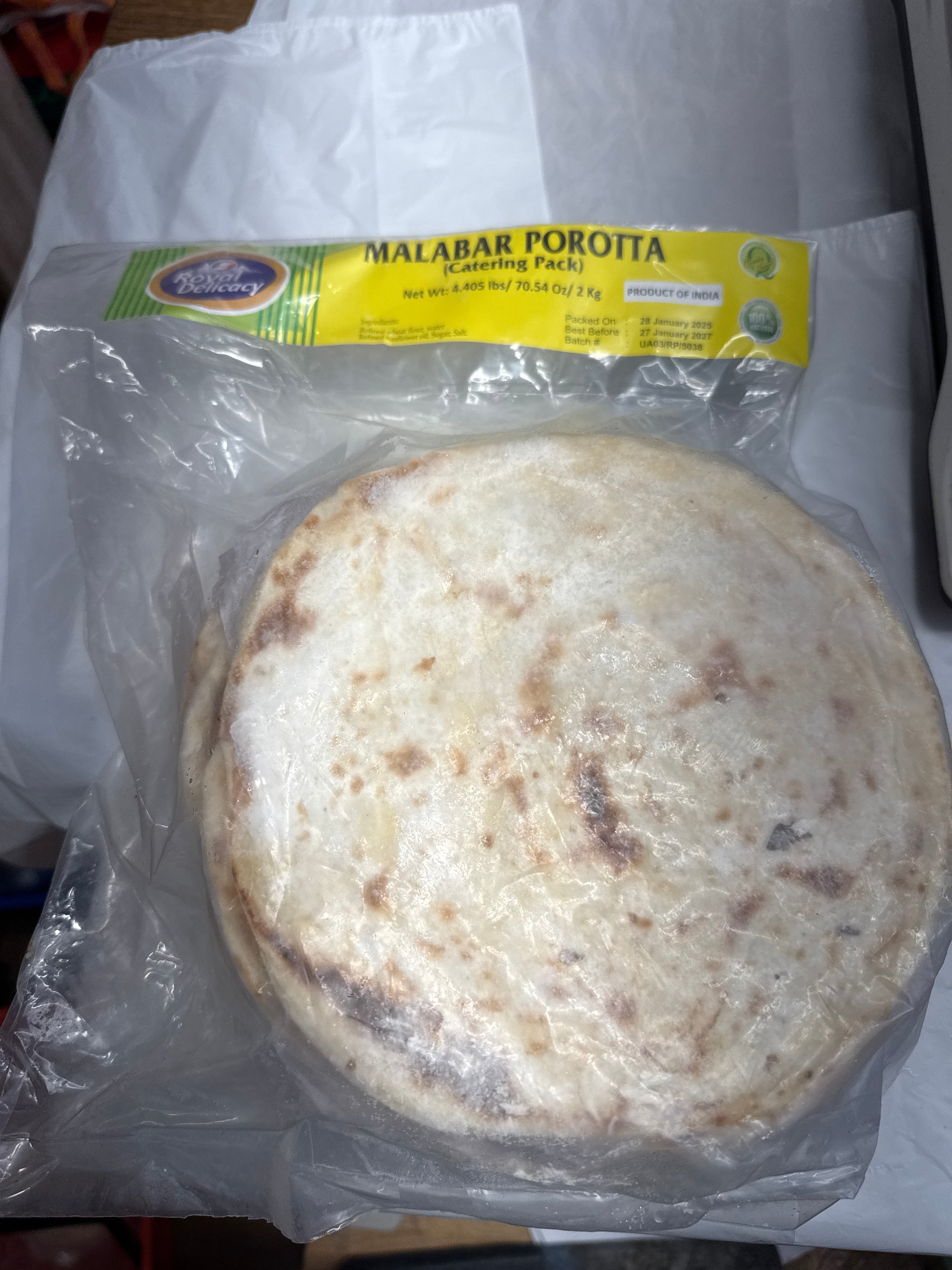 RD Malbar Porotta 2 kg