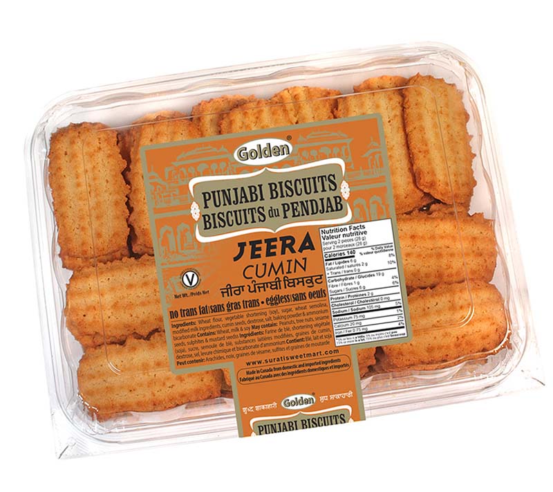 Golden Punjabi Biscuits Jeera Cumin 680 g