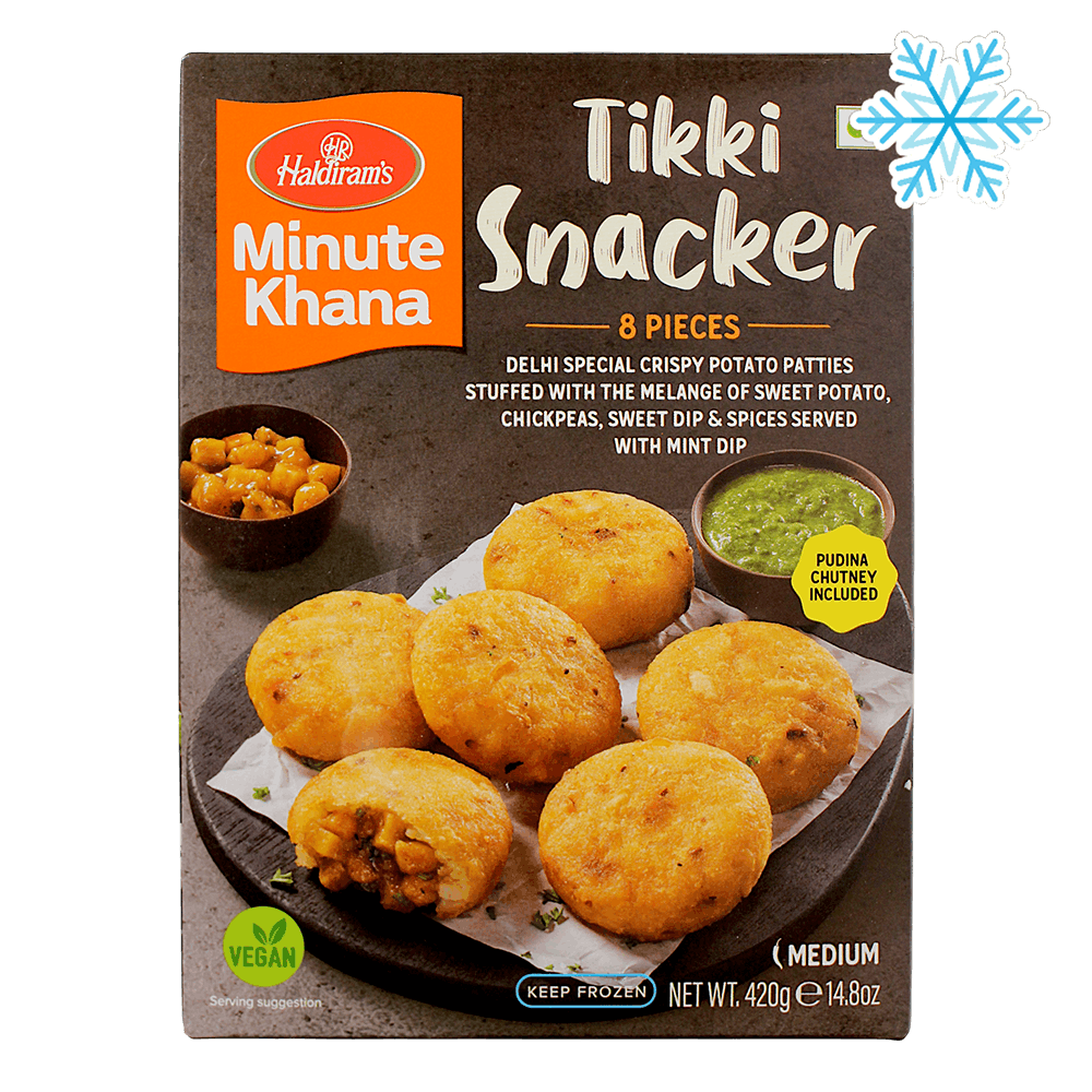 Haldiram Tikki Snacker 420 g