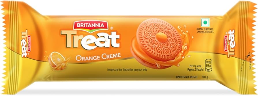 Britannia Treat Orange