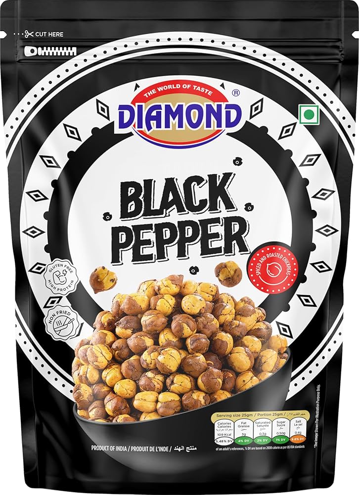 Diamond Black Papper Chana 150 g
