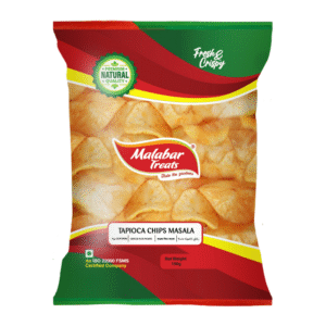 Malabar Treats Tapioca Chips Masala 150 g