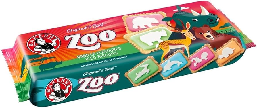 Bakers Zoo Biscuits 150 g