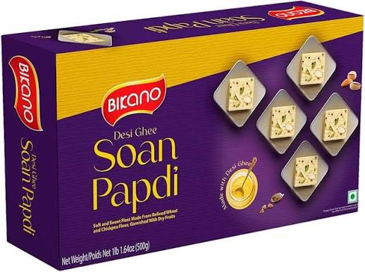 Bikano Soan Pap Desi Ghee 500 g