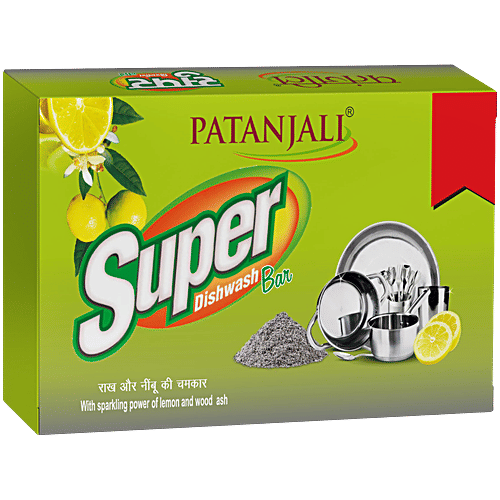 Patanjali Super Dishwashing Bar 160 g