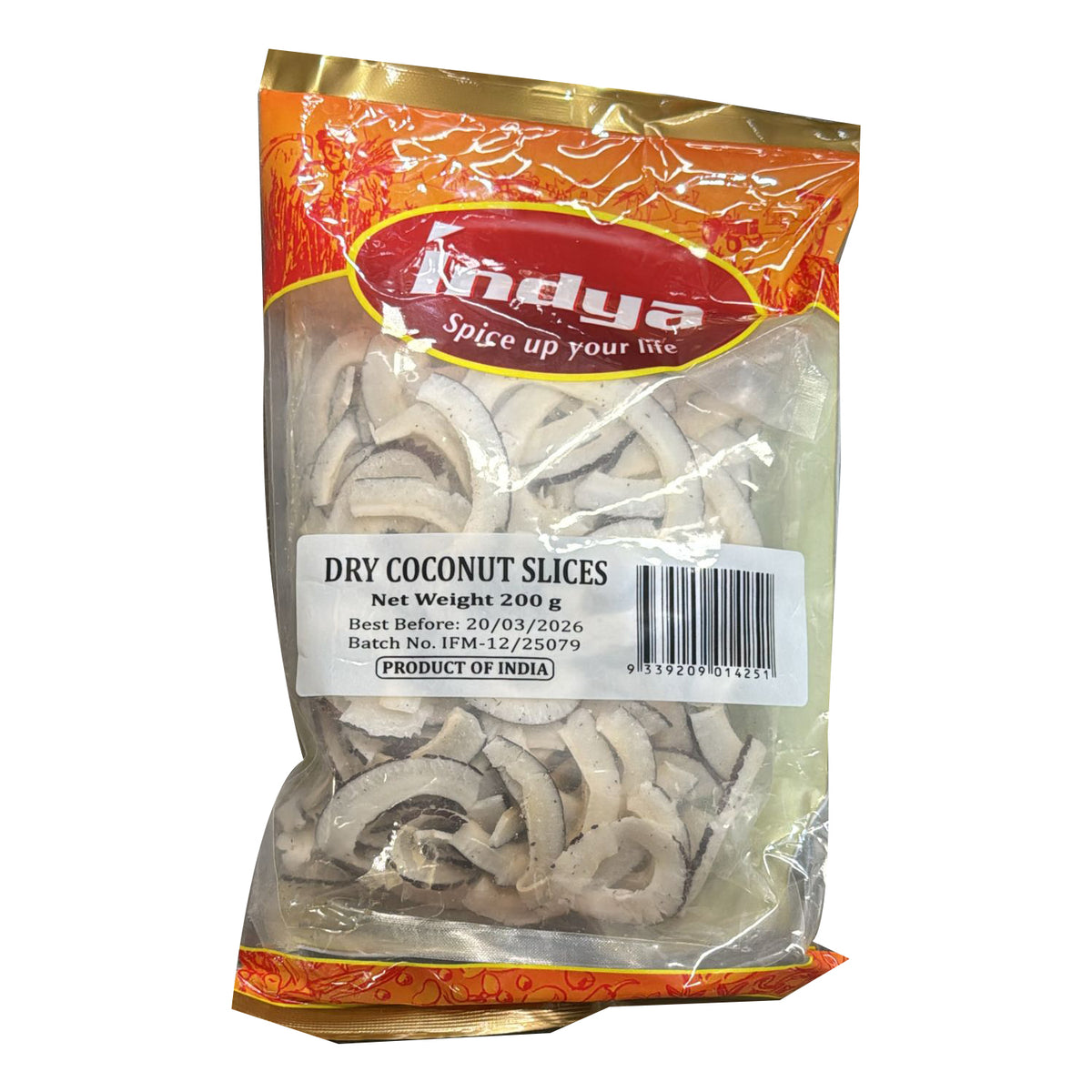 Indya Dry Coconut Slice 200 g