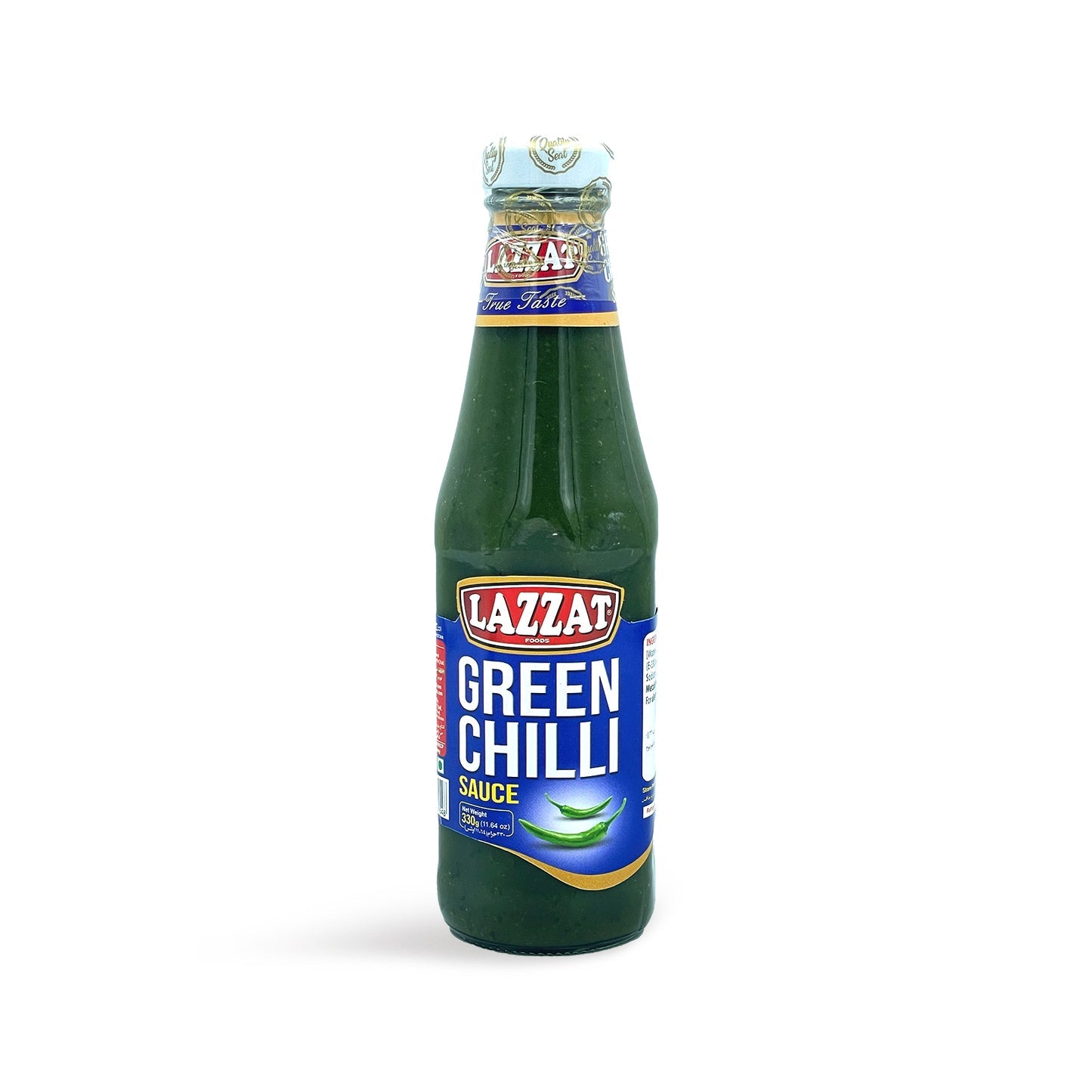 Lazzat Green Chilli Sauce 330 g