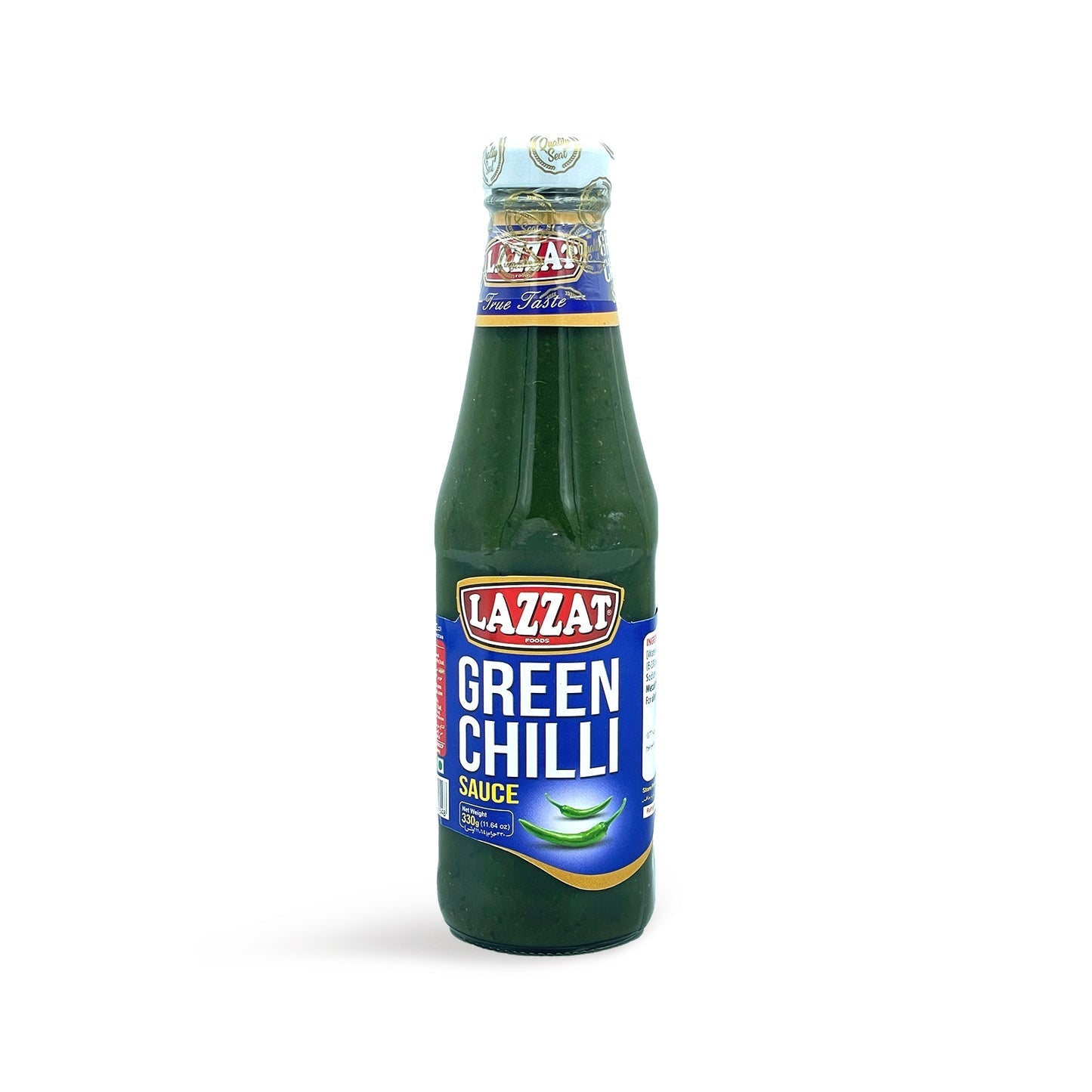 Lazzat Green Chilli Sauce 330 g