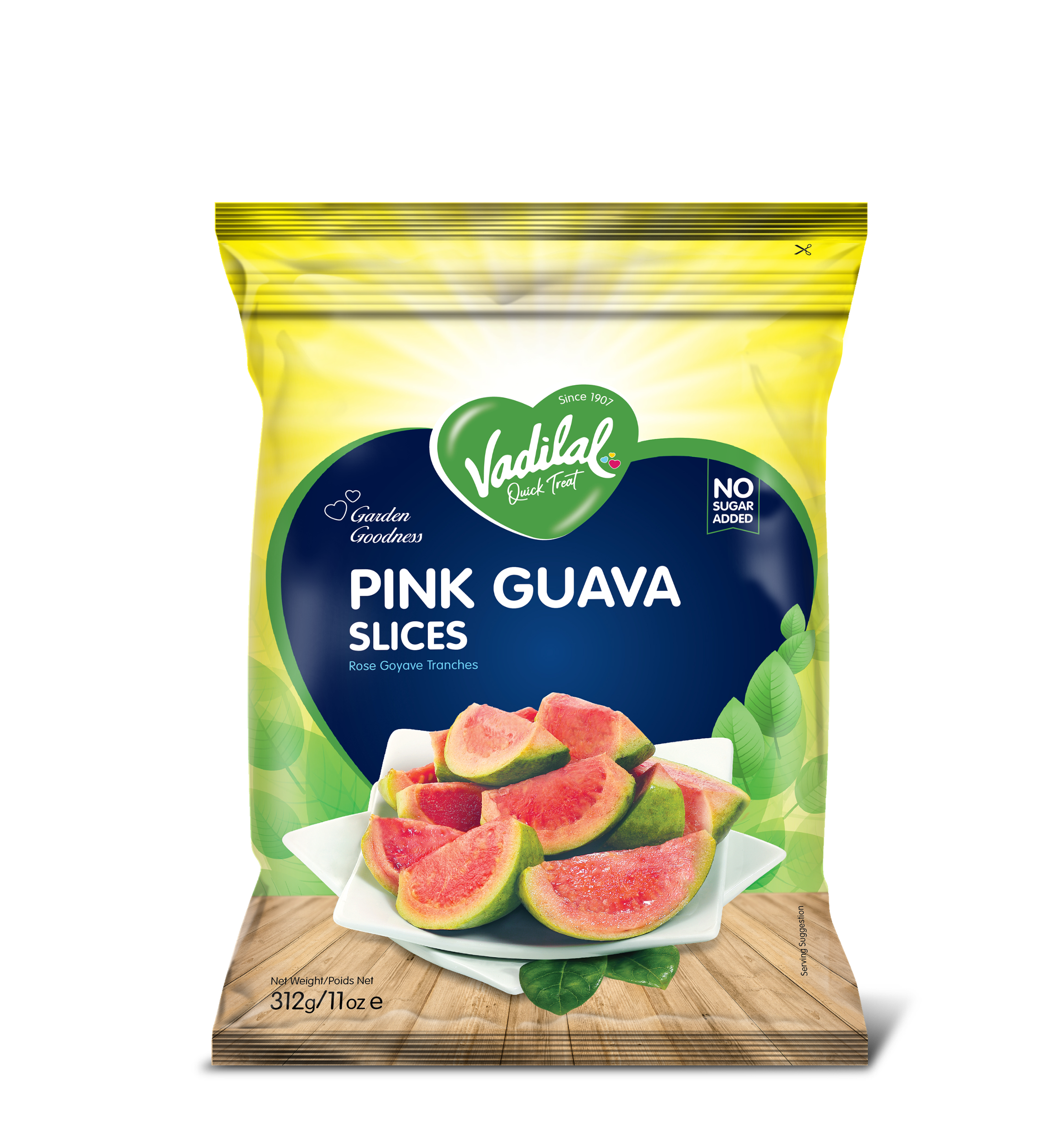 Vadilal Pink Guava Slices 312 g