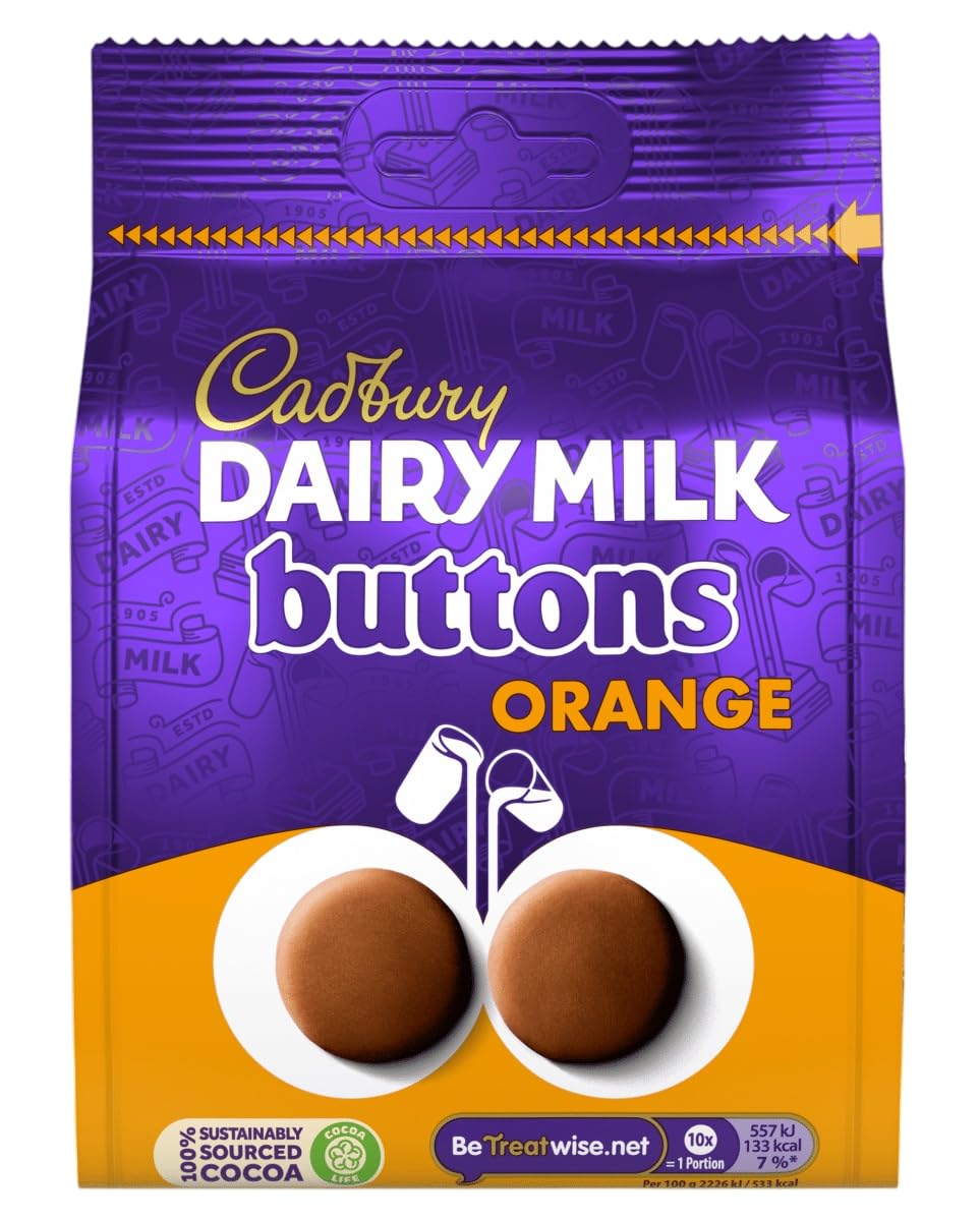Cadbury Orange Buttons 95 g