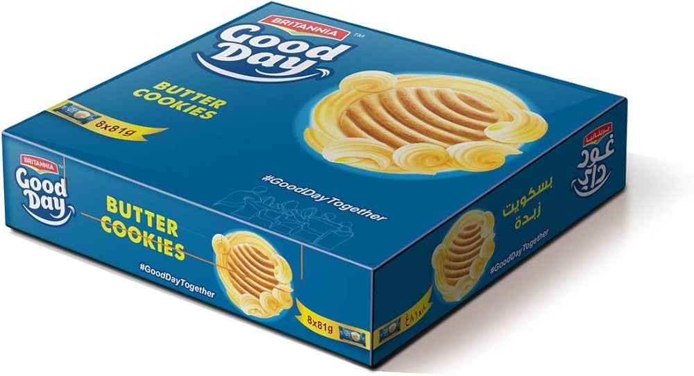 Good Day Butter Cookies Value Pack 8 x 81 g