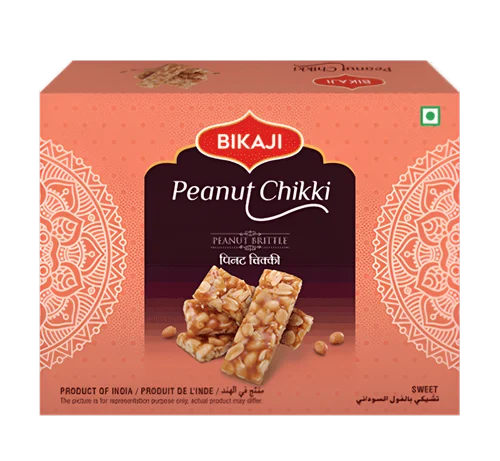 Bikaji Peanut Ghee Gajak Round 400 g